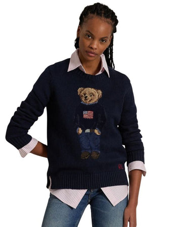 POLO RALPH LAUREN Women Bear Graphic Sweater