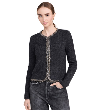 RAG & BONE Women Fuzzy Knit Cardigan