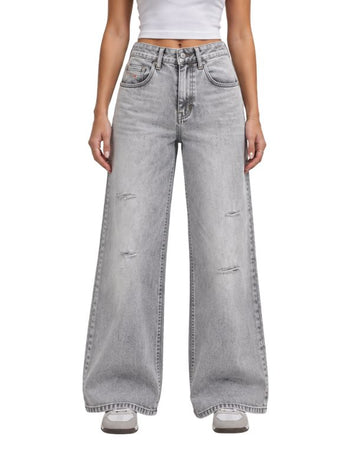 DIESEL Women  Wide Boot Leg Jeans