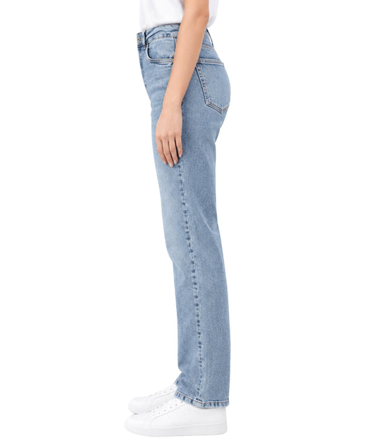 ANKO Women High Waist Straight Leg Jeans