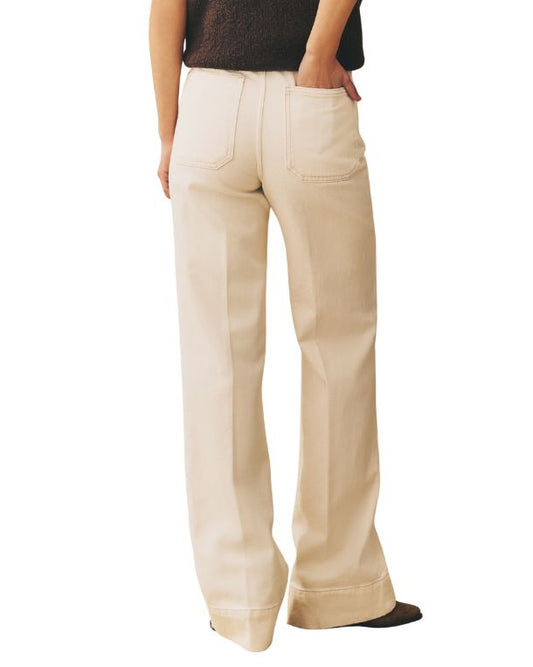 NEXT Women Patch Pocket Wide Leg Jeans