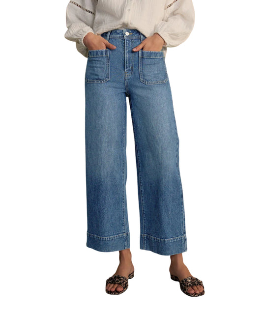 NEXT Women Cropped Patch Pocket Jeans