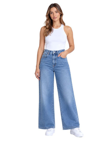 NEXT Women Wide Leg High Rise Jeans