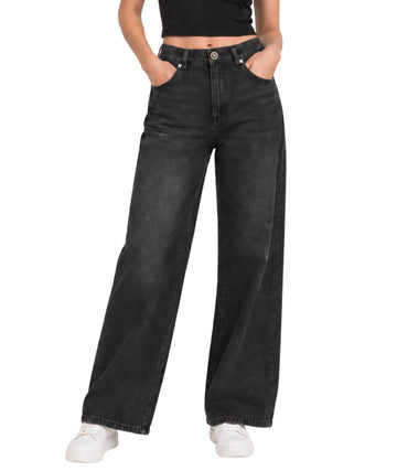 JON RICHMONT Women Designed Wide Leg Pant