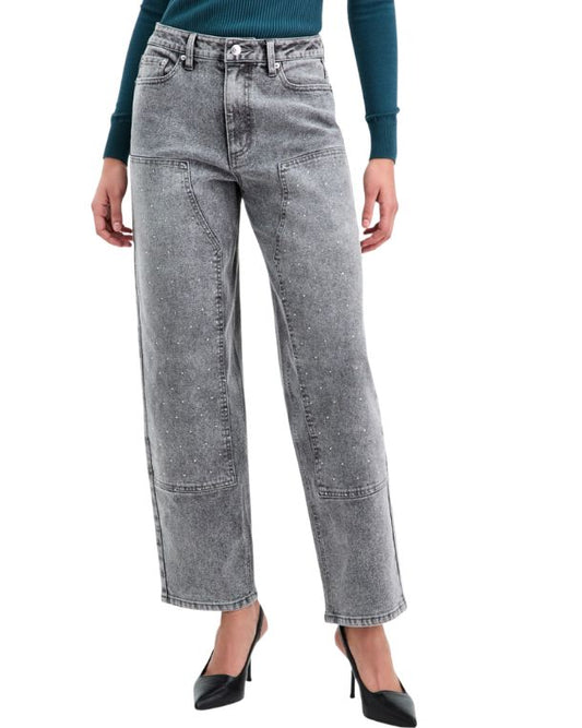 BAR III Women Sparkling Studded Jeans