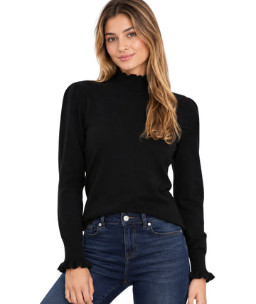 CECE Women Designed Turtle Neck T-Shirt