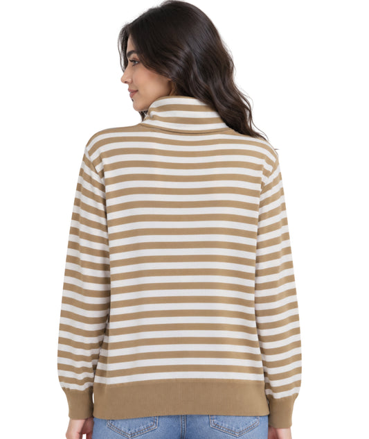 STYLE & CO Women Stripped T-Shirt