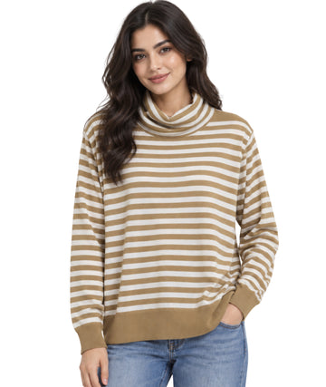 STYLE & CO Women Stripped T-Shirt