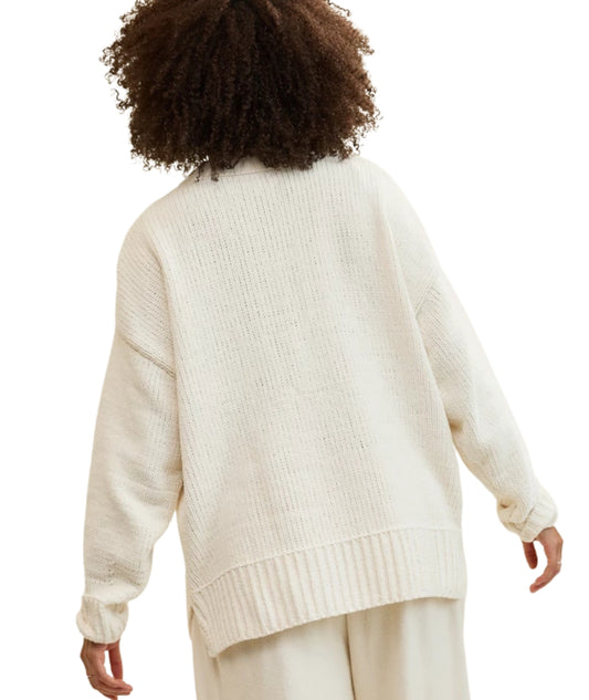 AERIE Women Candy Crew Sweater