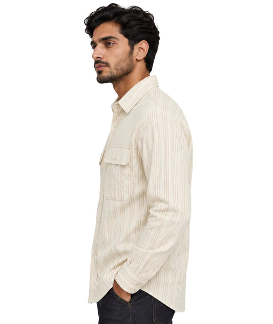 JACK & JONES Men Stripped Shirt