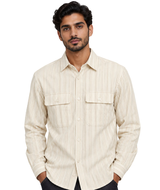 JACK & JONES Men Stripped Shirt