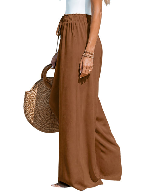 CUPSHE Women Wide Leg Comfort Pant