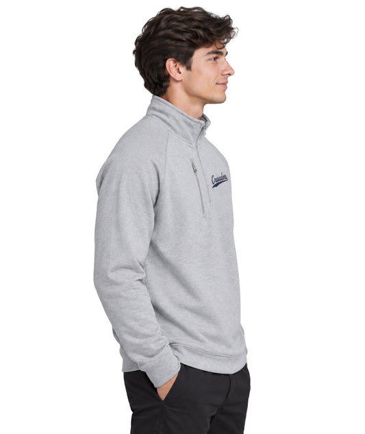 BSN SPORTS Men Quarter-Zip Sweatshirt
