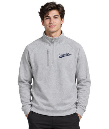 BSN SPORTS Men Quarter-Zip Sweatshirt