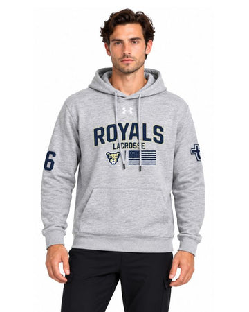 UNDER ARMOUR Men Royals Lacrosse Hoodie