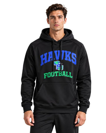 BSN SPORTS Men Hawks Football Hoodie