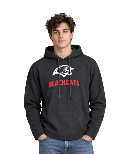 BSN SPORTS Men BLACKCATS Soft Hoodie