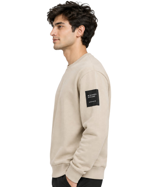 JACK & JONES Men Basic Casual T-Shirt