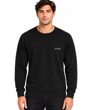 JACK & JONES Men Logo At Chest Sweater