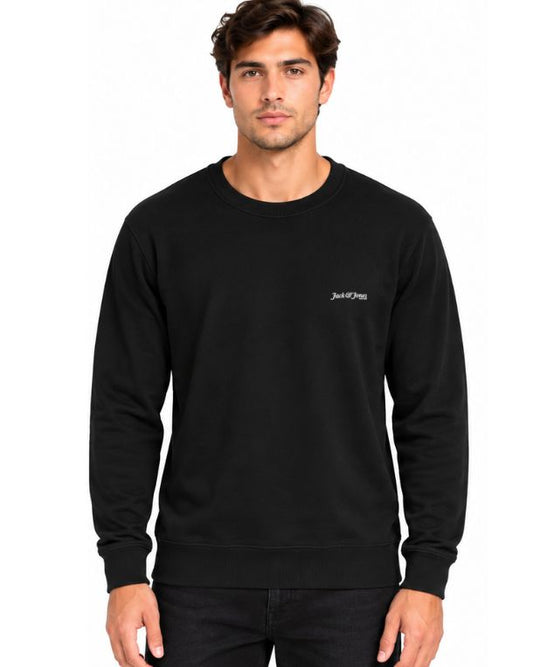 JACK & JONES Men Logo At Chest Sweater