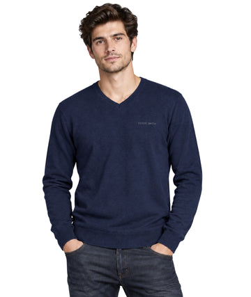 TEDDY SMITH Men Basic V Neck T-Shirt