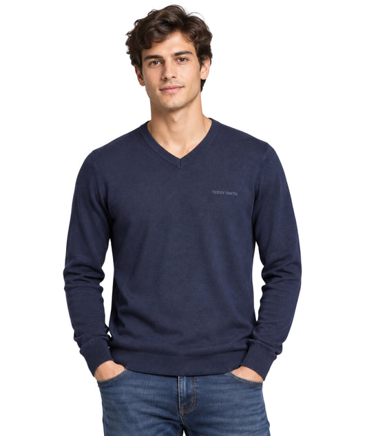 TEDDY SMITH Men Casual Long sleeve T-Shirt