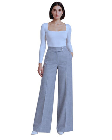 CALVIN KLEIN Women Plaid Tailored Pant