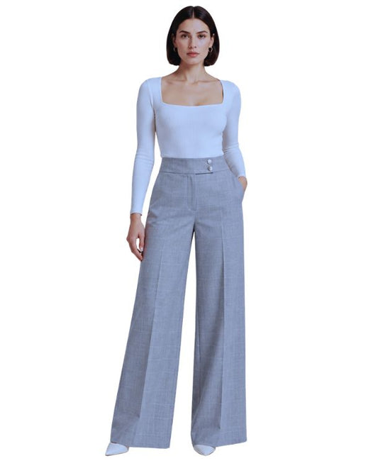 CALVIN KLEIN Women Plaid Tailored Pant