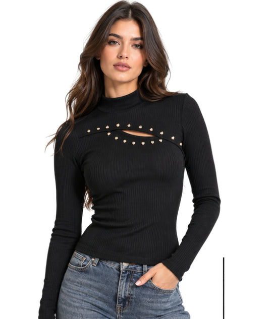 INC INTERNATIONA CONCEPTS Women Designed Neck T-Shirt