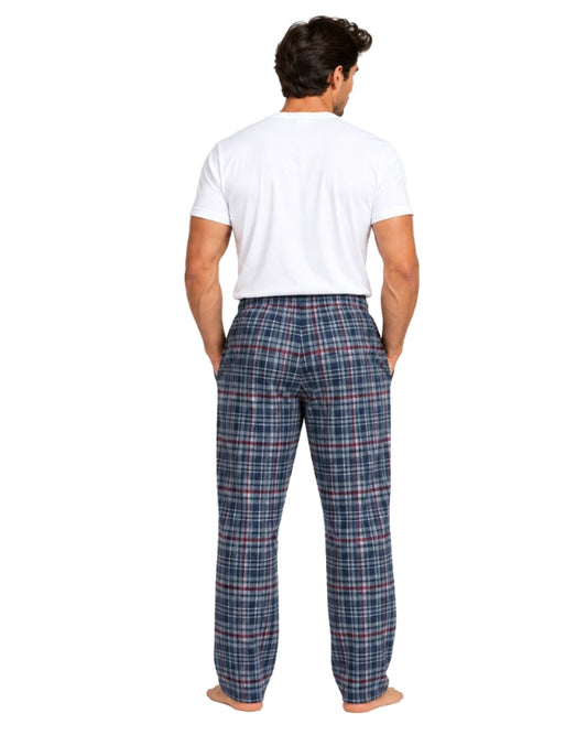 REAL ESSENTAILS Men Plaid Pajama Pant