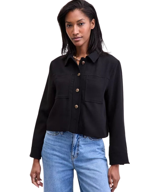 ON 34TH Women  Cropped Shirt Jacket