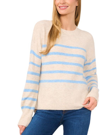 CECE Women Horizontal  Stripe T-Shirt