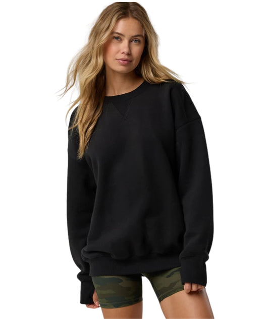 AMERICAN EAGLE Women Oversized Crewneck Sweatshirt