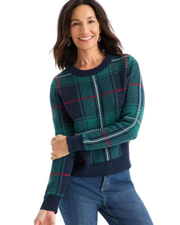 STYLE & CO Women  Tartan-Inspired Sweater