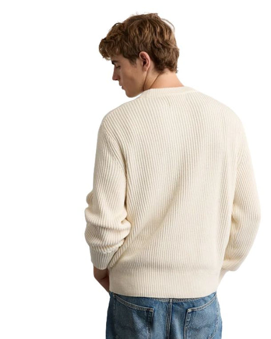 AMERICAN EAGLE Men Ribbed Knit Sweater