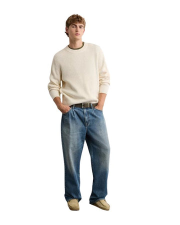 AMERICAN EAGLE Men Ribbed Knit Sweater