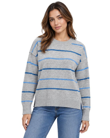 AMERICAN EAGLE Women Stripe T-Shirt
