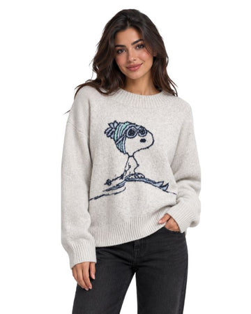 AMERICAN EAGLE Women Snoopy Graphic Sweater