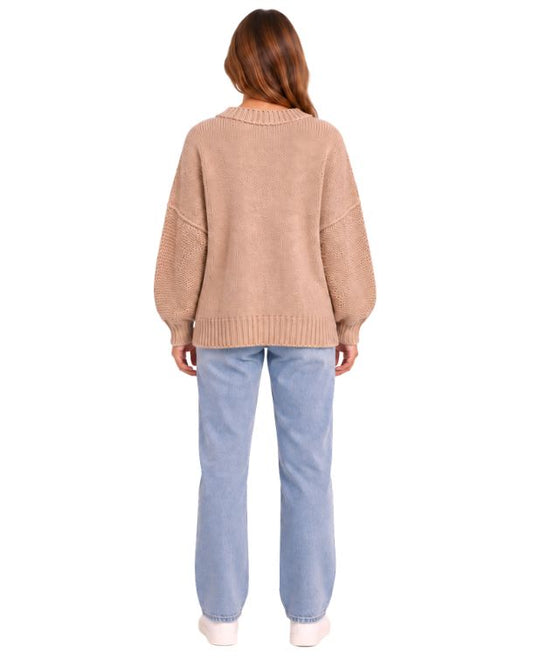 AERIE Women Chunky Knit Sweater