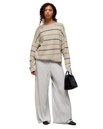 AMERICAN EAGLE Women Stripe Comfy Sweater