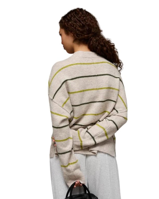 AMERICAN EAGLE Women Stripe Comfy Sweater