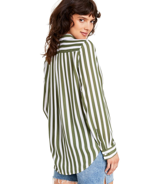 ON 34TH Women Casual Stripped Shirt