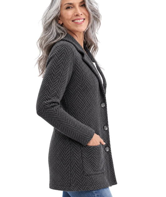 CHARTER CLUB Women Comfort Blazer-Style Jacket