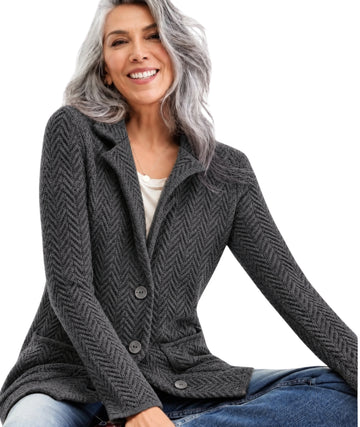 CHARTER CLUB Women Comfort Blazer-Style Jacket