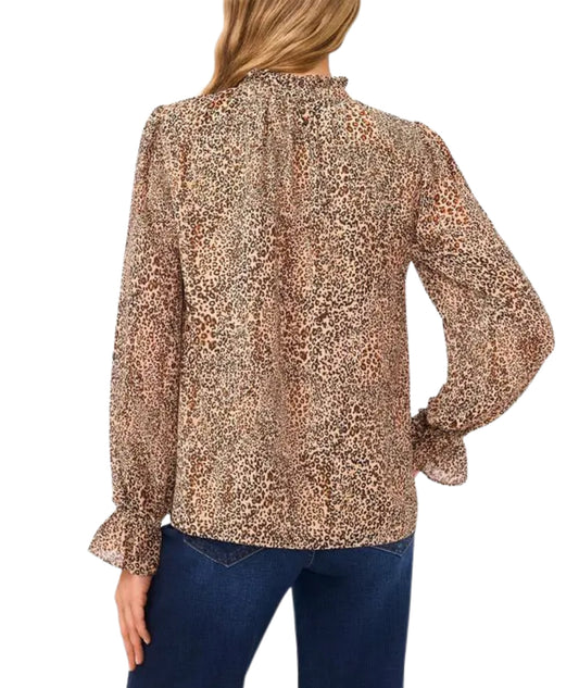 CECE Women Leopard Print T-Shirt