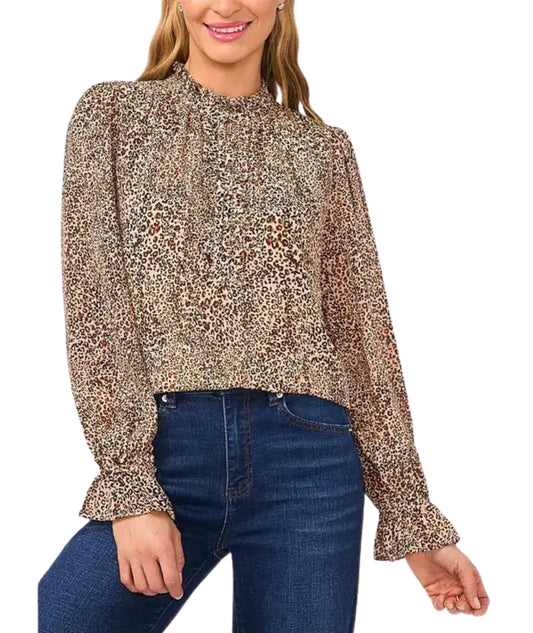 CECE Women Leopard Print T-Shirt