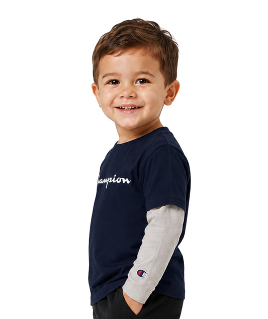 CHAMPION Kids Boys Soft T-Shirt