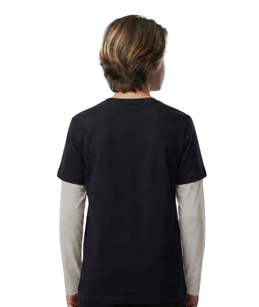 CHAMPION Kids Boys Designed Sleeves T-Shirt