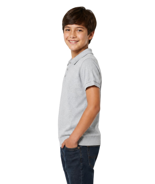 FOREVER 21 Kids Boys Polo Neck Short Sleeve T-Shirt