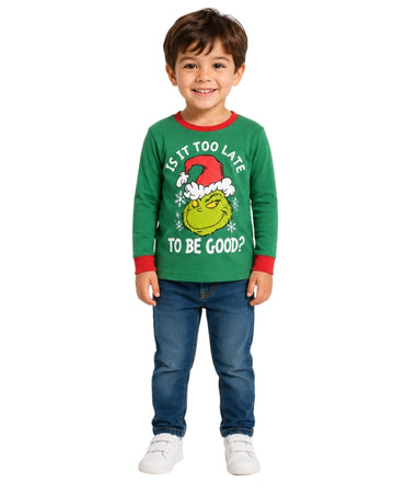 DR.SEUSS Boy Grinch Character T-Shirt
